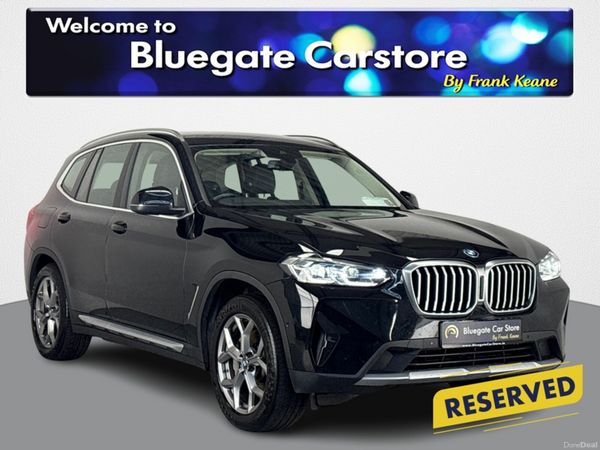 BMW X3 SUV, Petrol Hybrid, 2023, Black