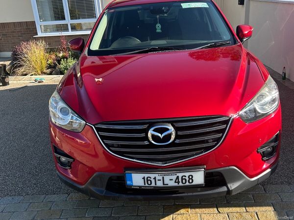 Mazda CX-5 SUV, Diesel, 2016, Red
