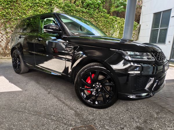 Land Rover Range Rover Sport SUV, Petrol Hybrid, 2019, Black