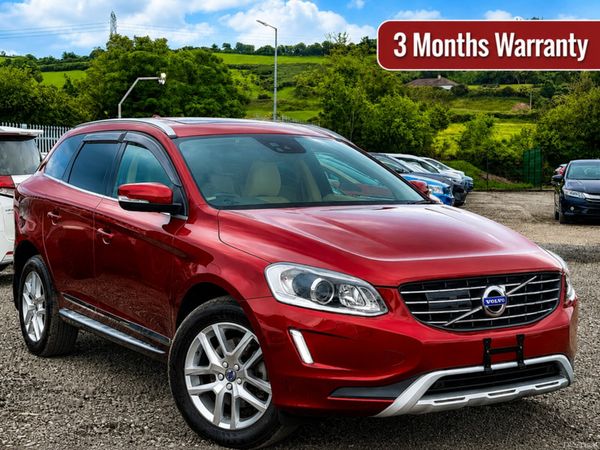 Volvo XC60 SUV, Diesel, 2017, Red