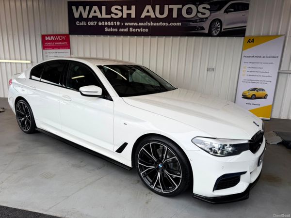 BMW 5-Series Saloon, Diesel, 2020, White
