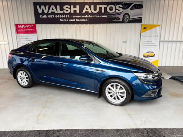 Renault Megane Saloon, Petrol, 2021, Blue