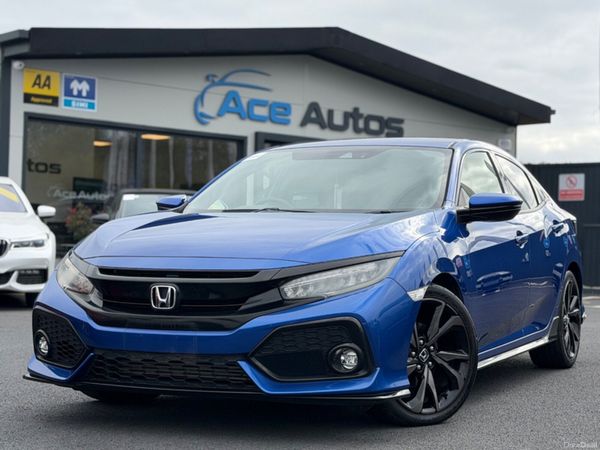 Honda Civic Hatchback, Petrol, 2018, Blue