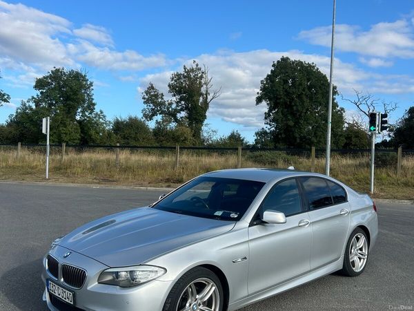 BMW 5-Series Saloon, Diesel, 2013, Silver
