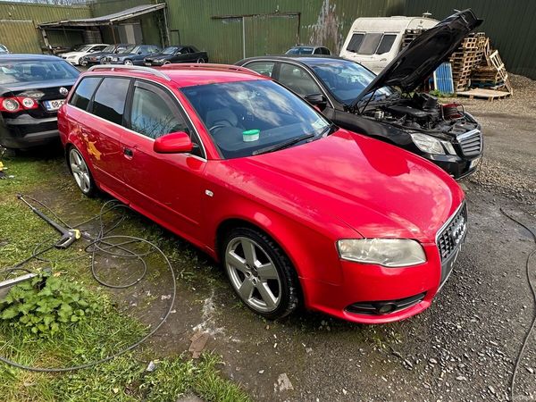 Audi A4 Estate, Diesel, 2006, Red