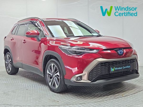 Toyota Corolla Cross SUV, Petrol Hybrid, 2023, White