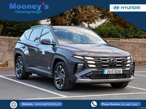 Hyundai Tucson SUV, Petrol Plug-in Hybrid, 2025, Grey