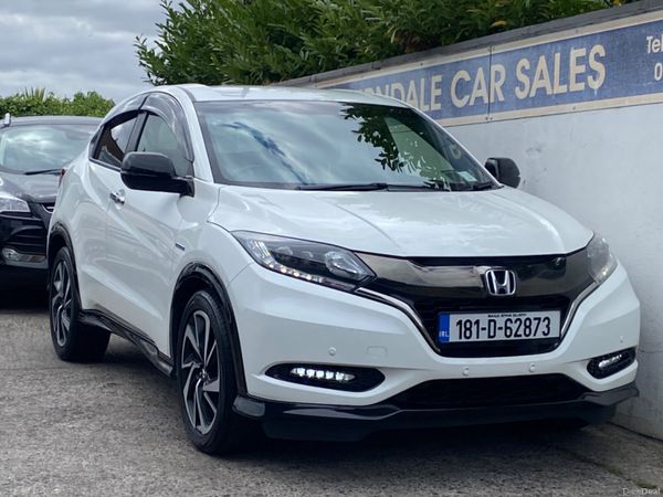 Honda Vezel Hatchback, Petrol Hybrid, 2018, White
