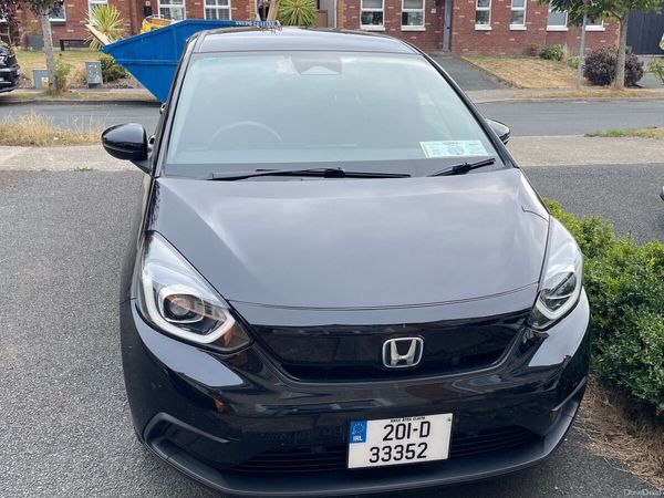Honda Fit Hatchback, Petrol Hybrid, 2020, Black