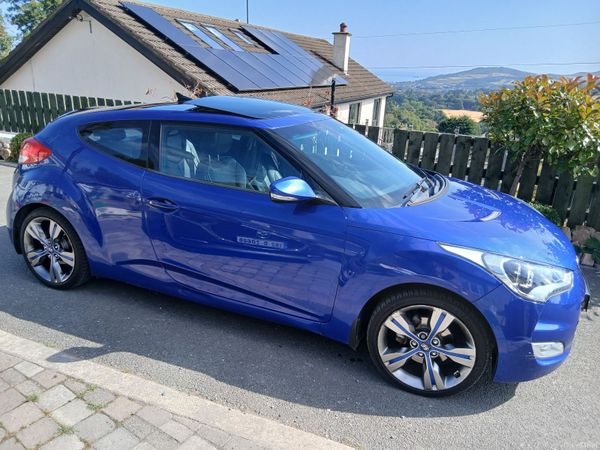 Hyundai Veloster Coupe, Petrol, 2012, Blue