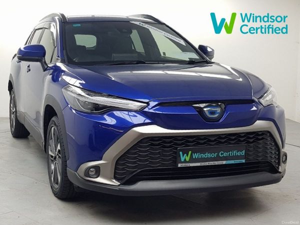 Toyota Corolla Cross SUV, Petrol Hybrid, 2023, Blue