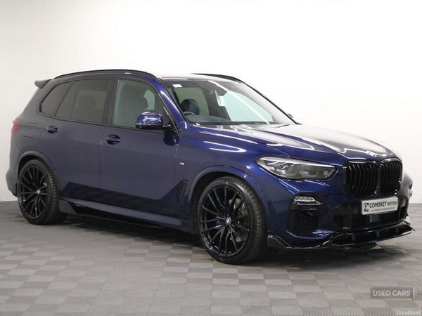 BMW X5 SUV, Petrol Hybrid, 2021, Blue