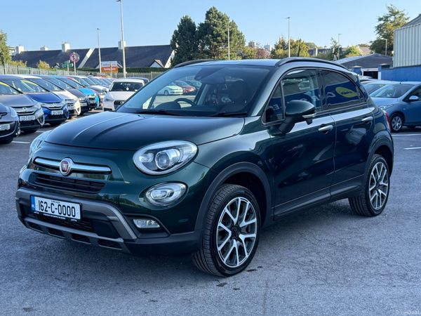 Fiat 500X Hatchback, Petrol, 2016, Green