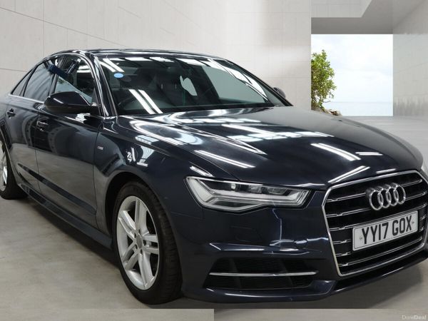 Audi A6 Saloon, Diesel, 2017, Blue