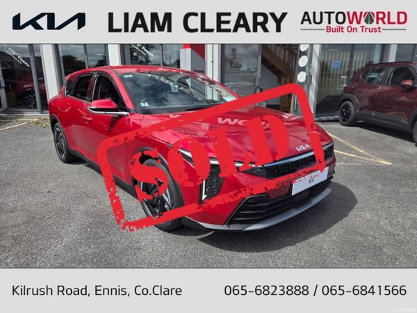 Kia K4 Hatchback, Petrol Hybrid, 2026, Red