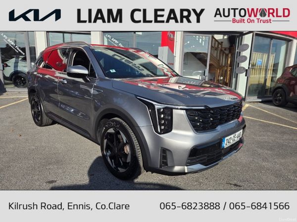 Kia Sorento MPV, Petrol Plug-in Hybrid, 2024, Grey