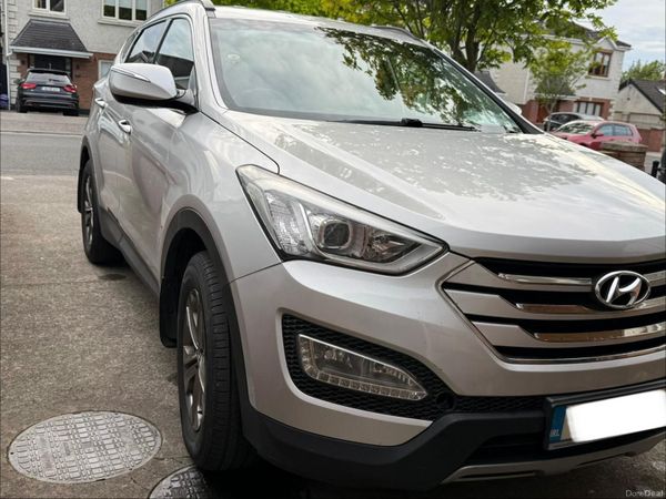 Hyundai Santa Fe SUV, Diesel, 2014, Silver