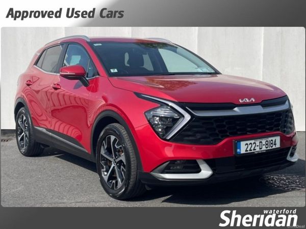 Kia Sportage SUV, Petrol Hybrid, 2022, Red