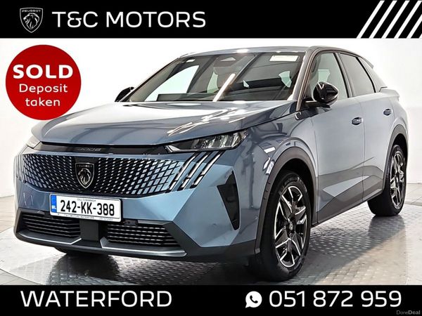 Peugeot 3008 MPV, Petrol Hybrid, 2024, Blue