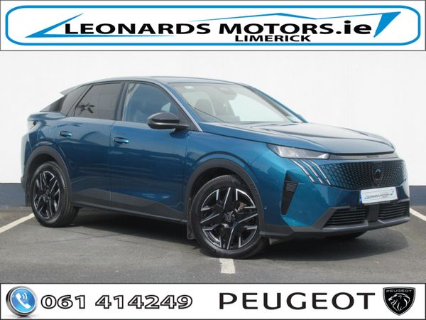 Peugeot 3008 SUV, Petrol Hybrid, 2024, Blue