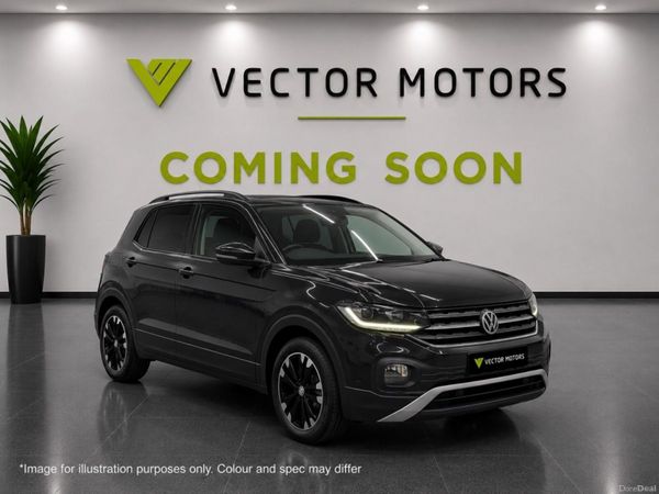 Volkswagen T-Cross SUV, Petrol, 2022, Black