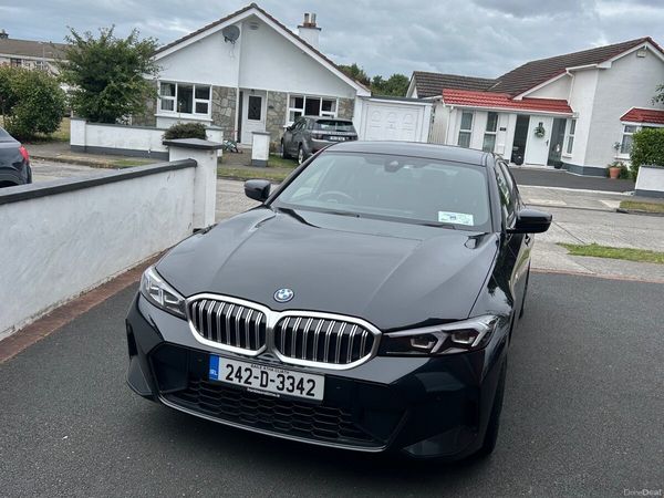 BMW 3-Series Saloon, Petrol Plug-in Hybrid, 2024, Black
