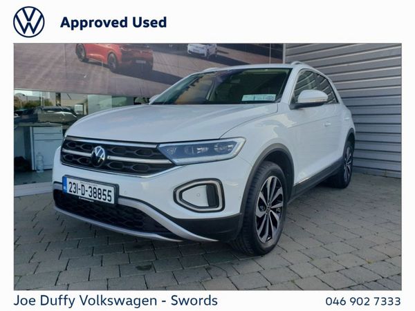 Volkswagen T-Roc SUV, Petrol, 2023, White