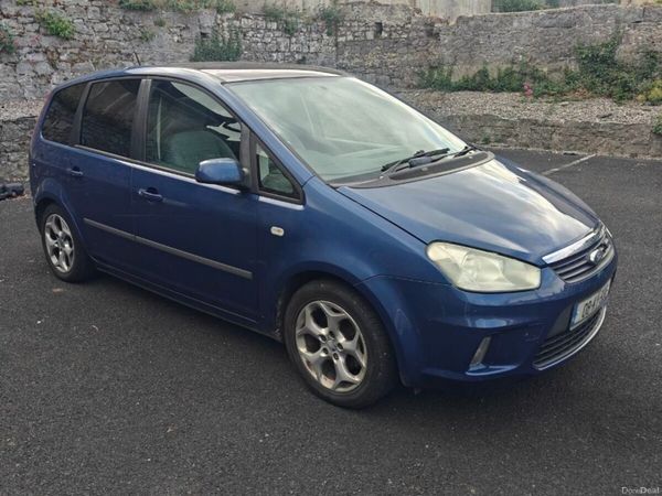 Ford Focus C-Max Hatchback, Ethanol Petrol, 2008, Blue