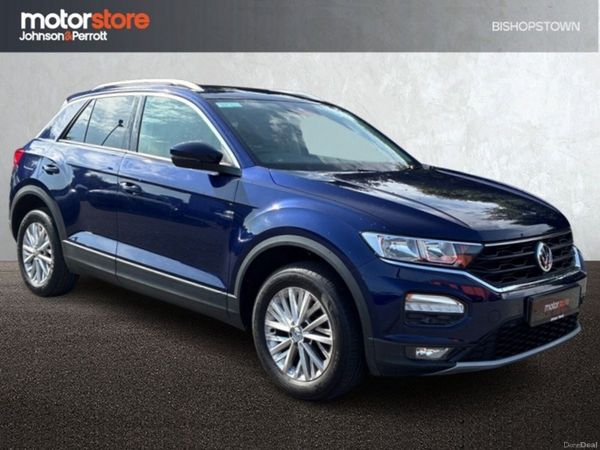 Volkswagen T-Roc SUV, Petrol, 2020, Blue