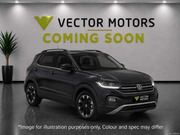 Volkswagen T-Cross SUV, Petrol, 2022, Black
