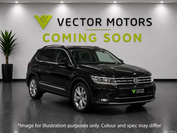 Volkswagen Tiguan SUV, Diesel, 2018, Black