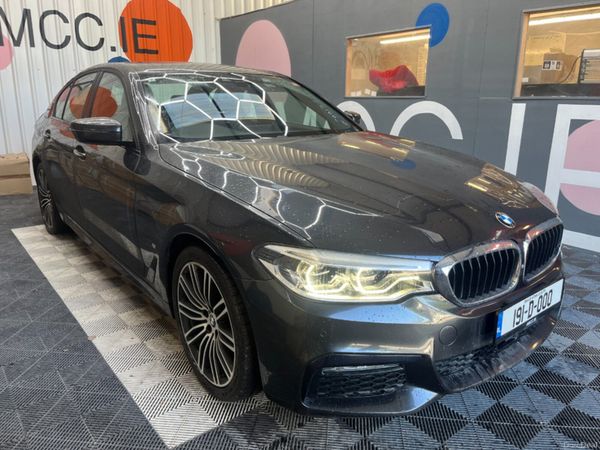 BMW 5-Series Saloon, Petrol, 2019, Black