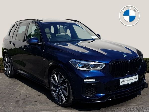 BMW X5 SUV, Petrol Plug-in Hybrid, 2021, Blue
