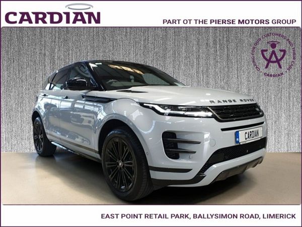 Land Rover Range Rover Evoque SUV, Petrol Hybrid, 2026, Grey