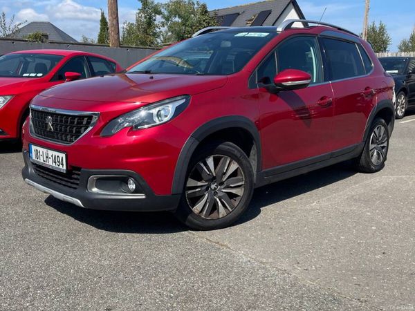 Peugeot 2008 Estate, Petrol, 2018, Red