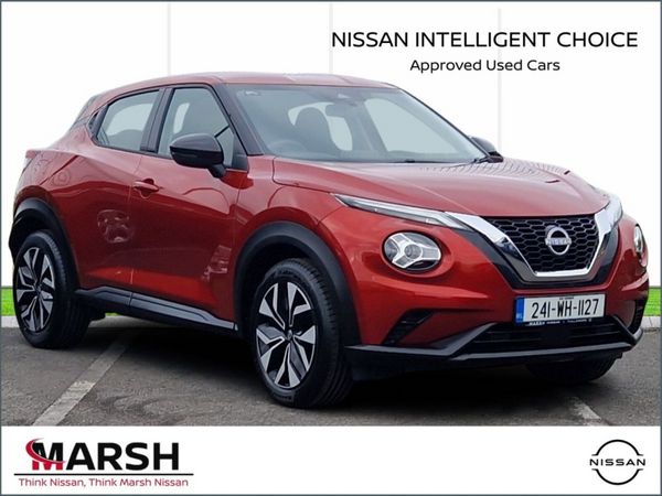 Nissan Juke SUV, Petrol, 2024, Red