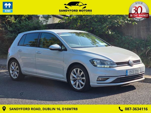 Volkswagen Golf Estate, Diesel, 2017, White