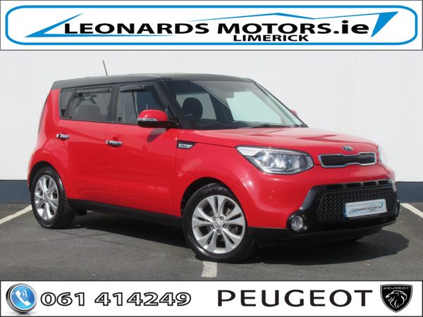 Kia Soul Hatchback, Diesel, 2015, Red