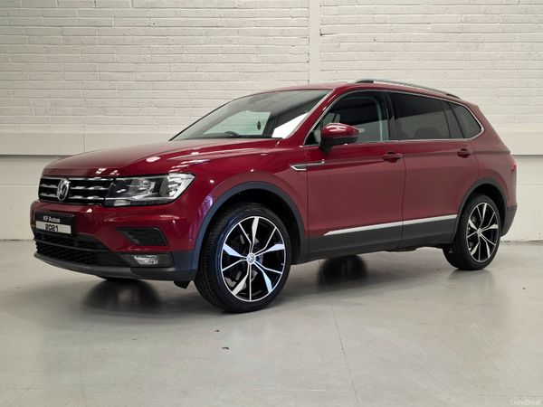 Volkswagen Tiguan SUV, Diesel, 2021, Red
