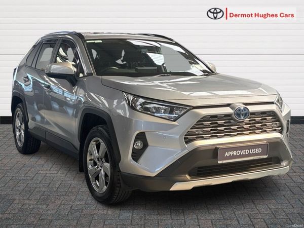 Toyota RAV4 SUV, Petrol Hybrid, 2019, Silver