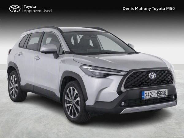 Toyota Corolla Cross SUV, Petrol Hybrid, 2024, Silver