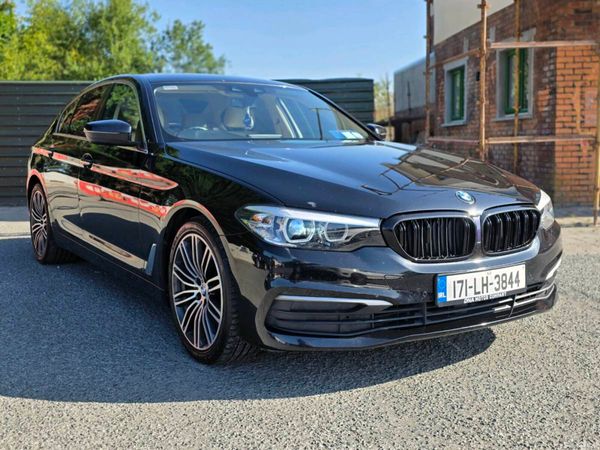 BMW 5-Series Saloon, Diesel, 2017, Black