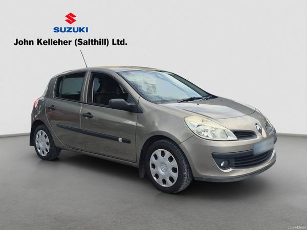 Renault Clio Hatchback, Ethanol Petrol, 2009, Gold