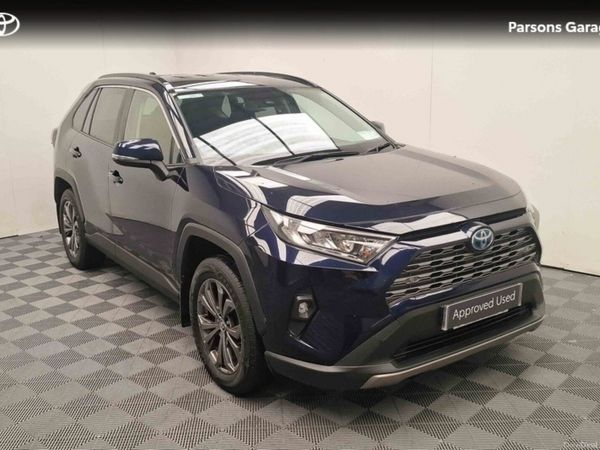 Toyota RAV4 SUV, Petrol Hybrid, 2023, Blue