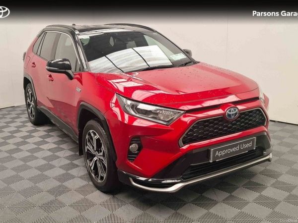 Toyota RAV4 SUV, Petrol Plug-in Hybrid, 2022, Red