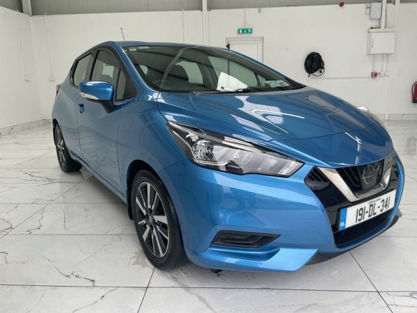 Nissan Micra Hatchback, Petrol, 2019, Blue