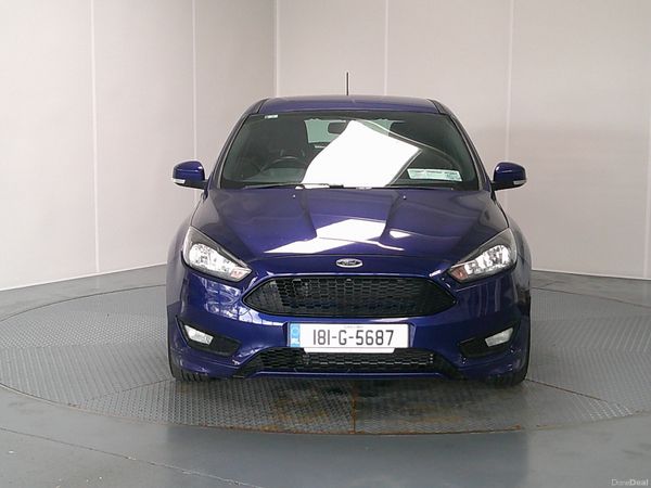Ford Focus Hatchback, Diesel, 2018, Blue
