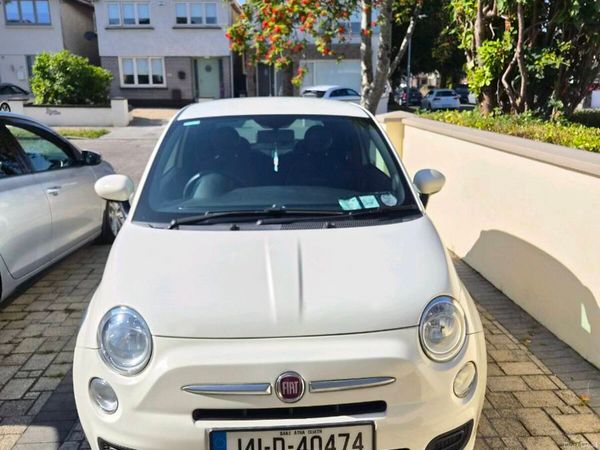 Fiat 500 Hatchback, Petrol, 2014, White
