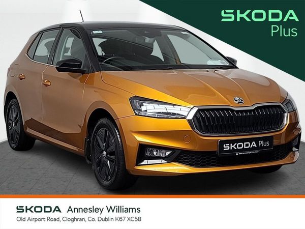 Skoda Fabia Hatchback, Petrol, 2023, Orange