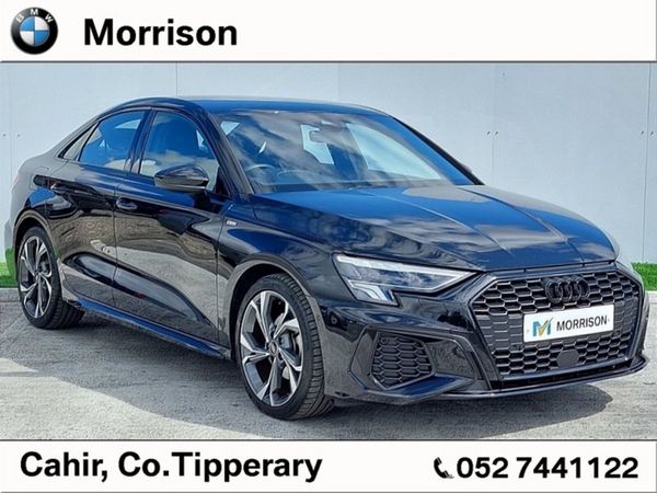 Audi A3 Saloon, Petrol Hybrid, 2024, Black